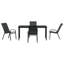 4 - Person Patio Dining Set with Rectangular Table-1441669927