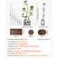 8-Tier Lighted Indoor Plant Stand With Grow Lights, Tree-Shaped Metal Display Rack For Living Room And Balcony Decor