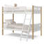 Ensemble de lit superposé simple au-dessus d'un lit simple et commode 6 tiroirs Storkcraft Caribou-103976954