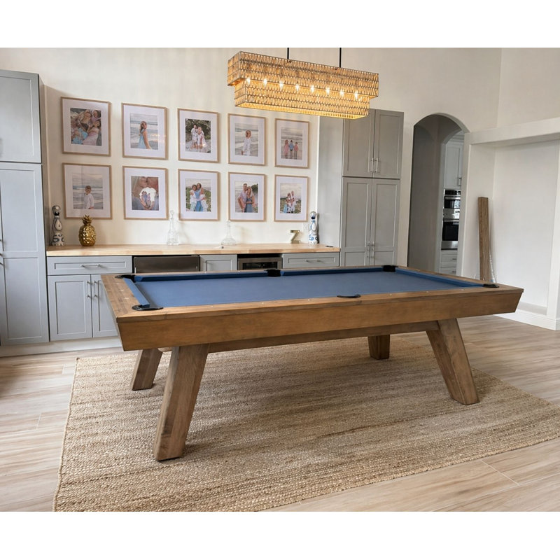 Doc & Holliday George Slate Pool Table In Glazed Maple