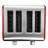 MegaChef 4-Slice Stainless Steel Toaster-55280179