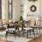 Fabric Upholstered Side Dining Chairs-2120704264