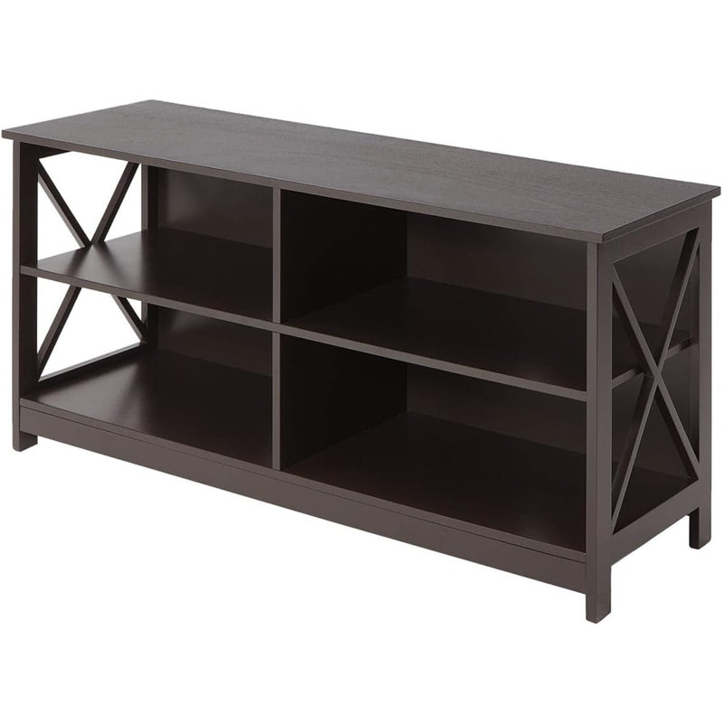 Alberik Unfinished Coffee Table with Fireplace Included