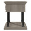 Table de bout avec rangement Huckins Block