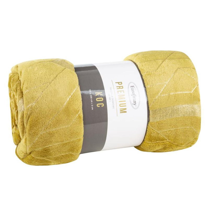 Throw Blanket, Gold