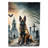 Double Sided 40'' H x 28'' W Polyester Halloween House Flag