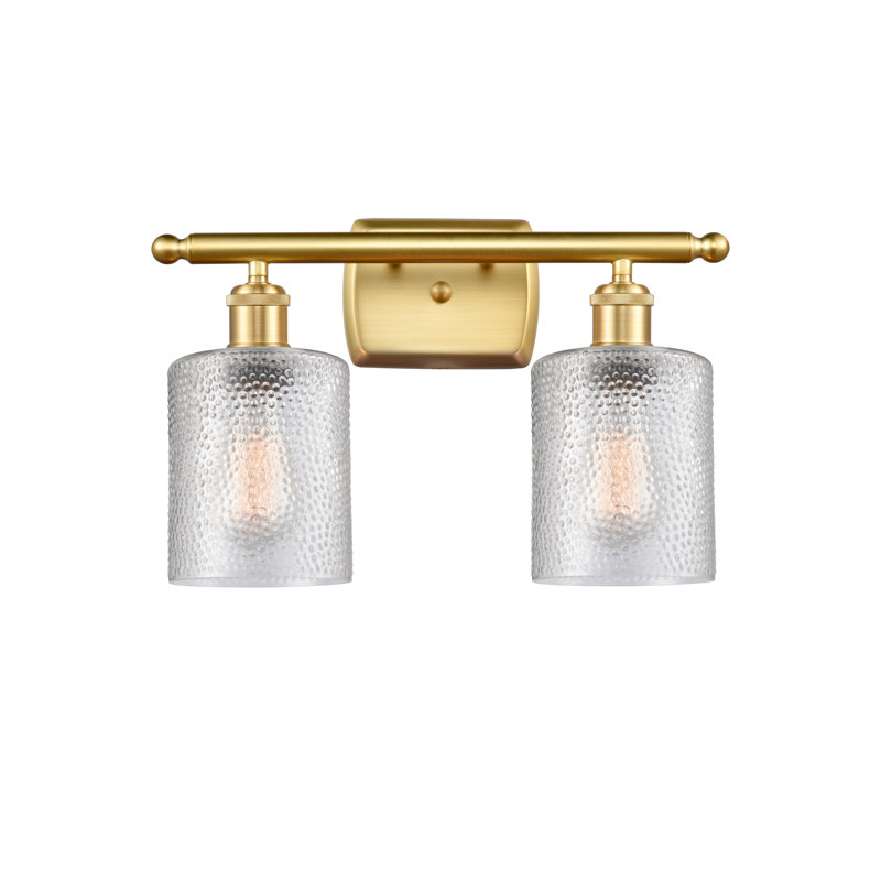 Leilani 2 - Light Dimmable Vanity Light, Satin Gold