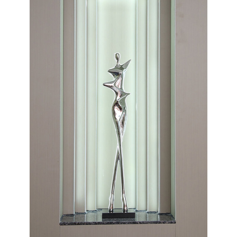 Sculpture italienne en marbre italien, Argent argent