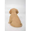 Statue retriever chiot assis