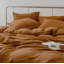 Ensemble de housse de couette 100% lin français naturel (plusieurs tailles et couleurs)-68881084-87618912