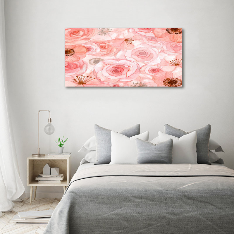 Floral Pattern - Wrapped Canvas Print