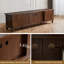 American solid wood style TV cabinet-106815758
