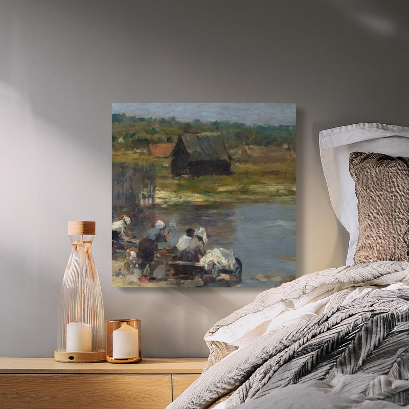 Mayon Wrapped Canvas Print Set, 20x20
