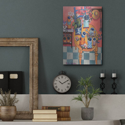 «A Happy Garden Room» par Holly Wojhan, art mural en métal