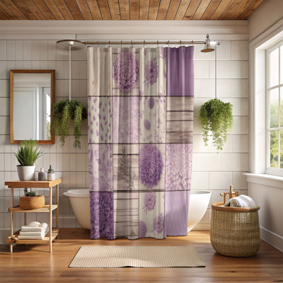 Lavender Fields - Premium Shower Curtain