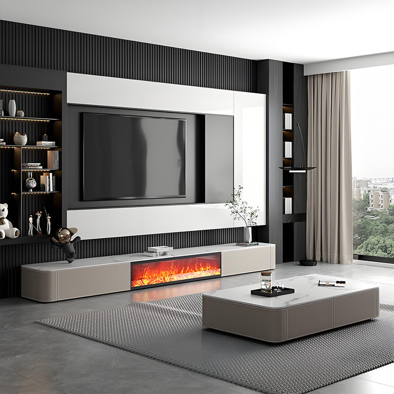 Meuble télé 102,36 po, H 14,17 po x L 15,75 po x l 102,36 po
