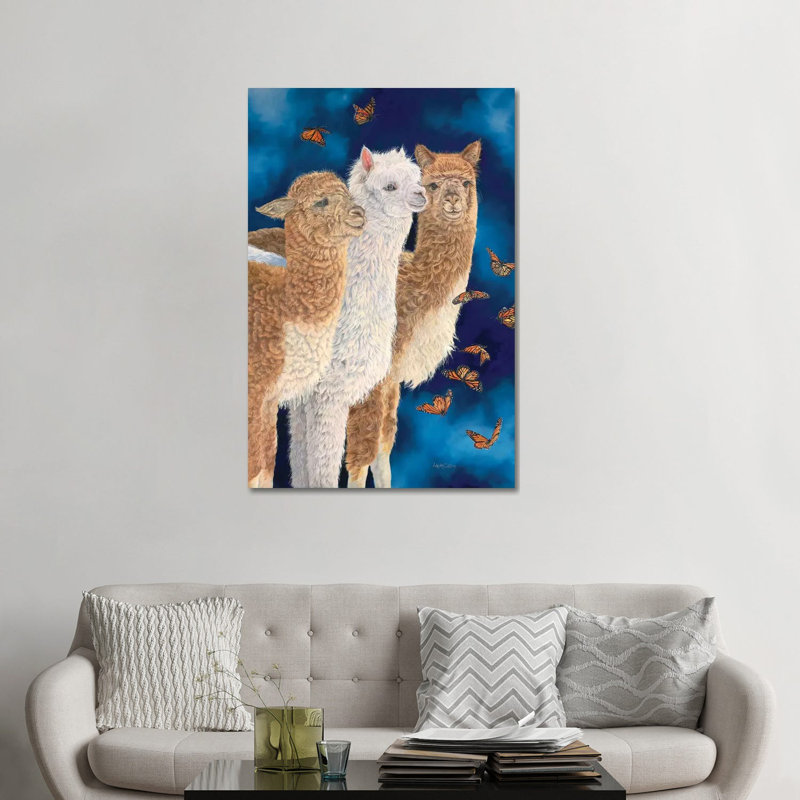 «Midnight Ballet» par Laura Curtin - impression d'art graphique, Aucun mat, Toile tendue, H 48 po x l 32 po x P 1,5 po