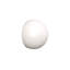 Sphere-In-Half Pearl White Wall Décor