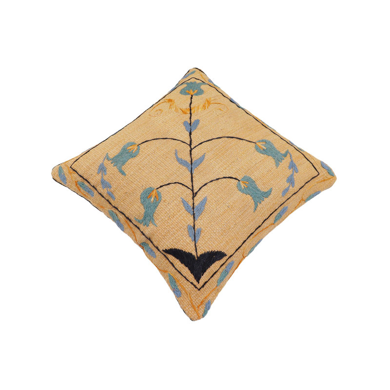 Housse et insert de coussin carré 100% laine