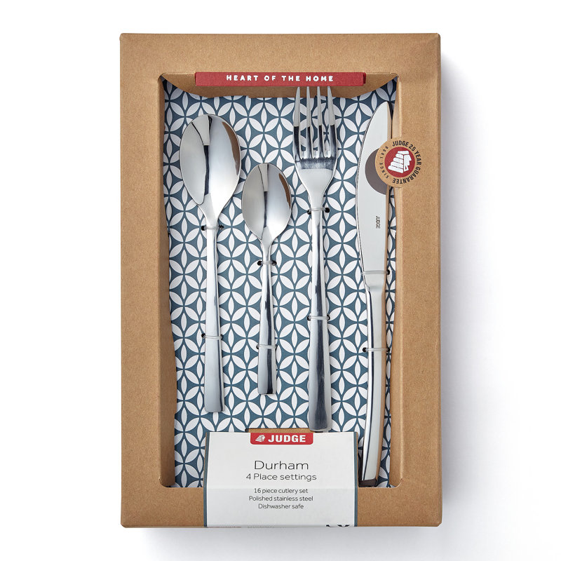 Judge, Durham - 16 Piece Cutlery Set, Service for 4
