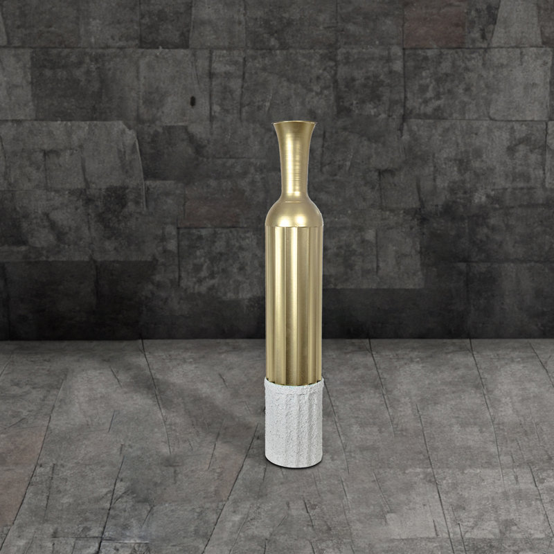 Polyester Floor Vase, 32" H x 5" W x 5" D