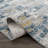 Liverii Abstract Design Modern Blue Area/Beige Rug-1983980743