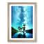 Milky Way Above Washington in Abstract - Picture Frame Graphic Art Print-55740102-55740098