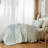 Boho Floral Inspired Reversible Quilt Set with Shams-95385576-97689727