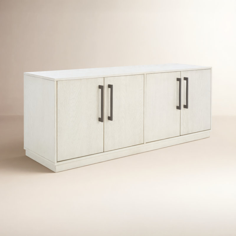 Console média Jayden, Blanc délavé