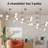 6 - Light Dimmable Sputnik Spider Chandelier-996105782