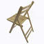 Chaise en bois pour événement spécial pliante