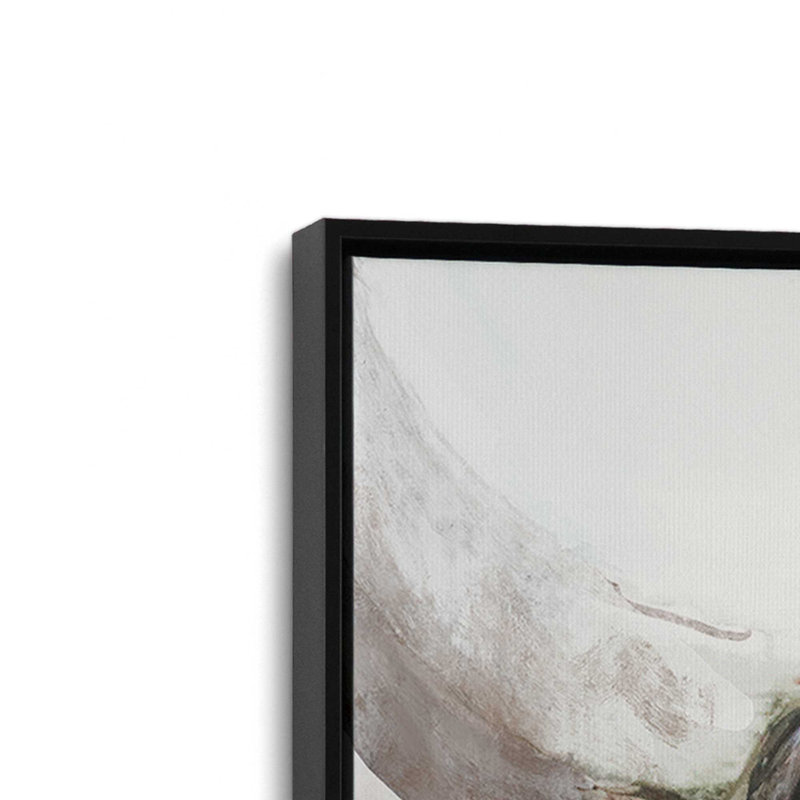 Dan by Kamdon Kreations Art Print, 12 W x 16 H, Framed Canvas, Black