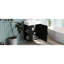 Meuble-lavabo noir 21,6 po, lavabo en céramique, meuble-lavabo gauche avec lavabo et support-118731833