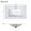 Meuble-lavabo de salle de bain avec lavabo en céramique, porte à fermeture en douceur et plusieurs tiroirs pour un rangement spacieux, design moderne et fonctionnel-117546496