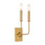 Treyvion Metal Candle Wall Light-631981507