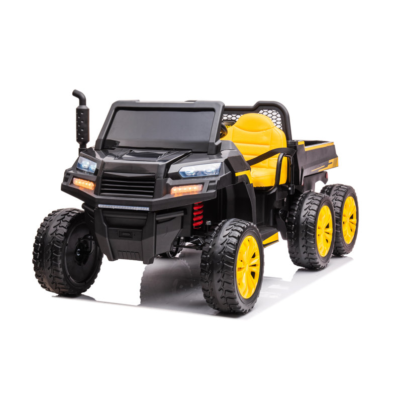 Tracteur de remorque, Noir/jaune