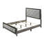 Grand lit en lin Jehoram Grey