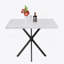 Table de salle à manger carrée, table de salle à manger carrée moderne pour 4 à 6 personnes-1621425278