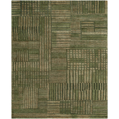 Bergamo Hand Knotted Wool Area Rug