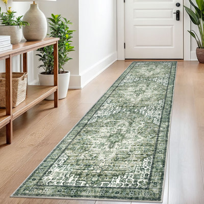 Tapis verts lavables antidérapants