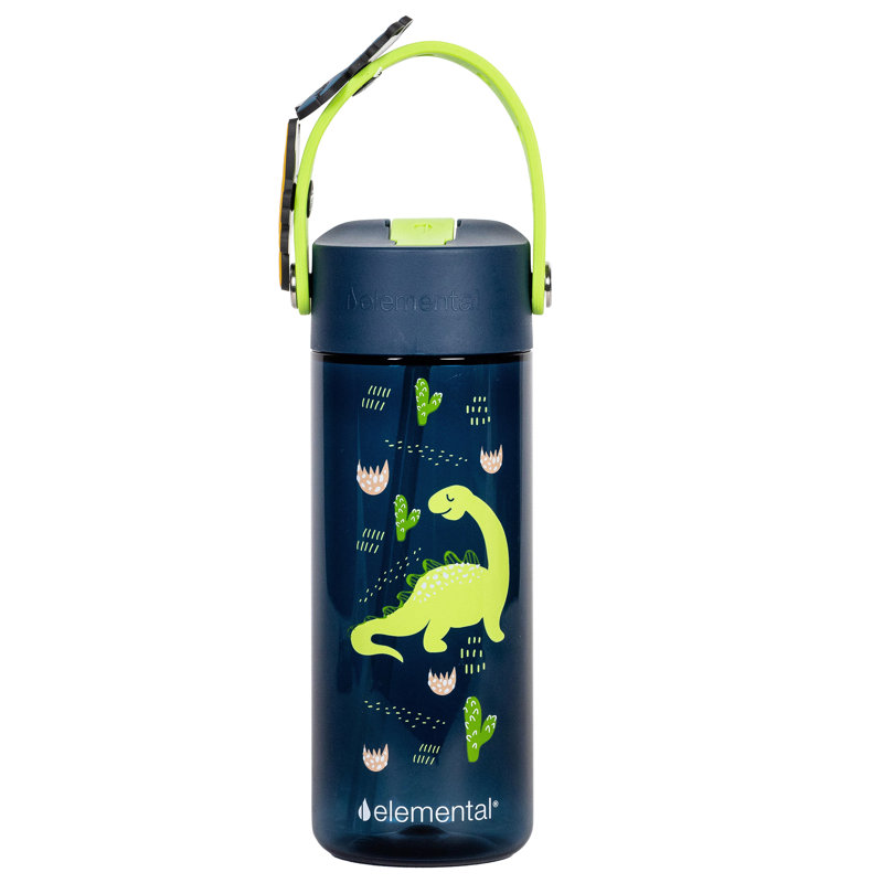 Elemental® Splash Charm 18-Oz. Tritan Water Bottle (Dinosaur)