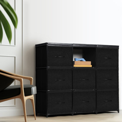 Commode télé 8 tiroirs