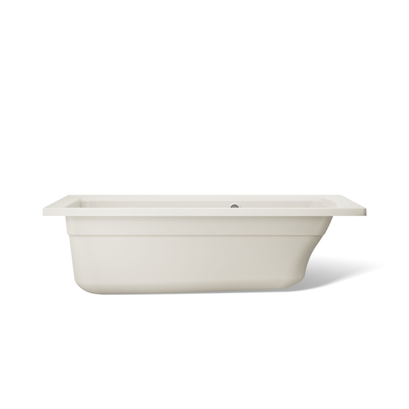 Archer 60" x 32" Soaking Bathtub, Biscuit