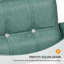 Fauteuil de salon pivotant en similicuir Bertillo