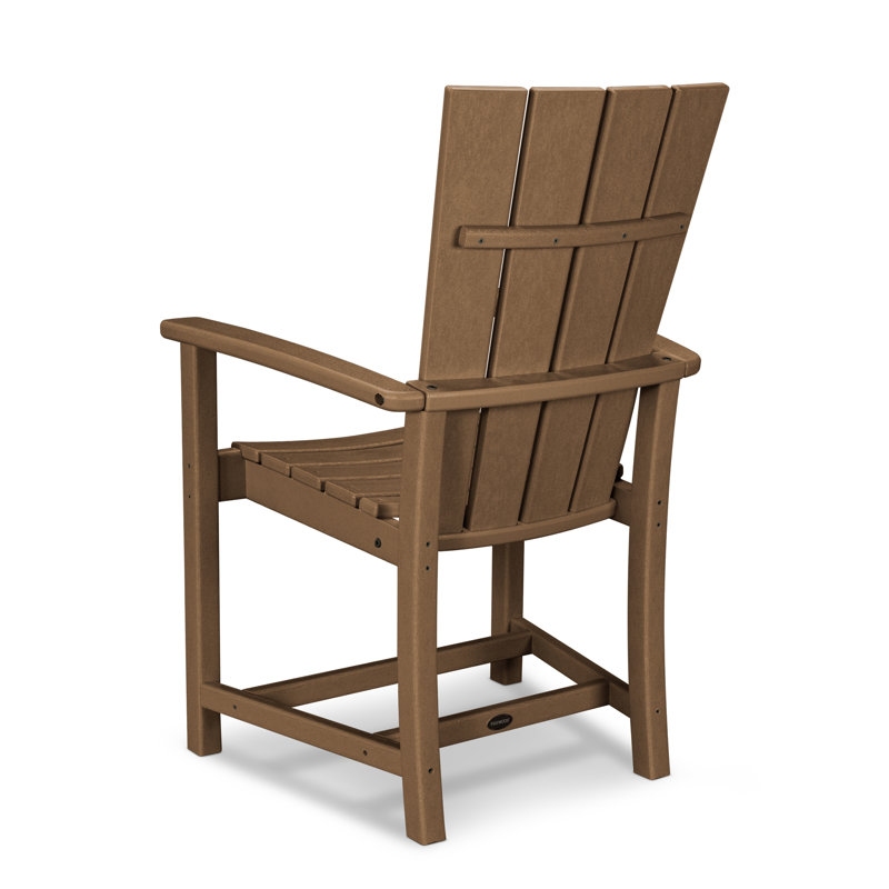 Chaise Adirondack POLYWOOD Quattro, Teck