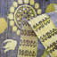 Yellow Alchemy Traditional Silk Wool Blend Rug - 3'11" x 6'3"