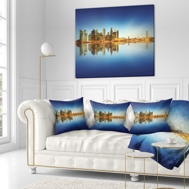 Coussin Calm, 16 po x 1 po, Coussin décoratif