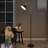 HonoDing 58" Black Floor Lamp,No Bulb