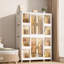 Organisateur de rangement portatif pour garde-robe, commode à vêtements, 12 portes magnétiques - 12 cubes et 2 tringles, 16 cintres