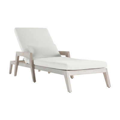Altea Outdoor Teak Chaise Lounge